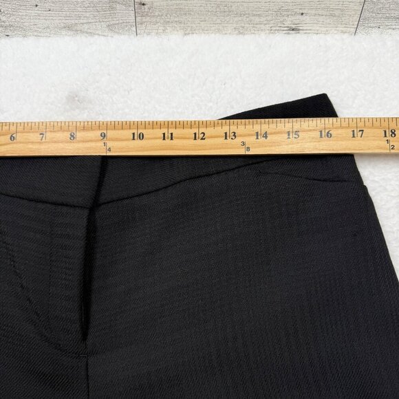 Alfani Dress Pant Trouser Black Plaid Stretch Career Workwear Womens 10 NEW - Picture 9 of 12